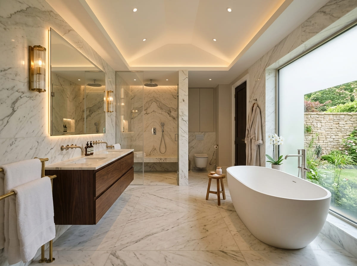Custom Bathroom Renovation in Manvel